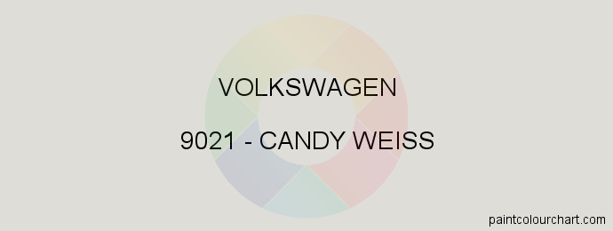 Volkswagen paint 9021 Candy Weiss