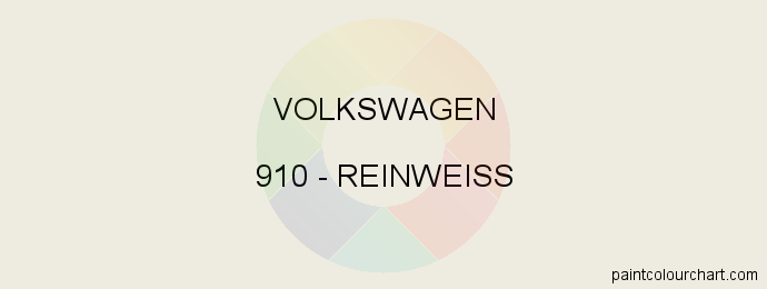Volkswagen paint 910 Reinweiss