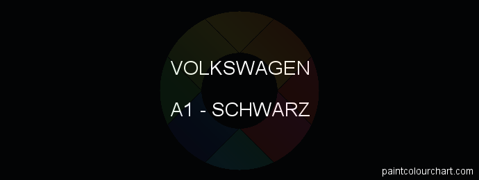 Volkswagen paint A1 Schwarz
