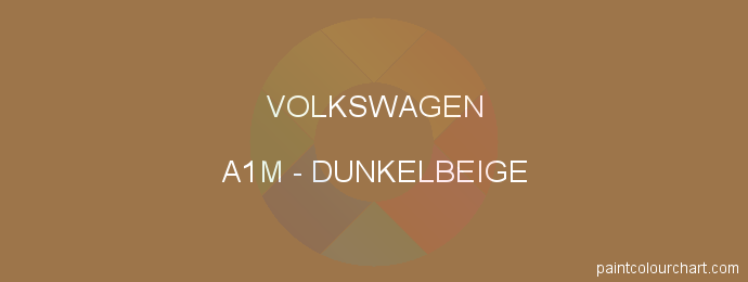 Volkswagen paint A1M Dunkelbeige