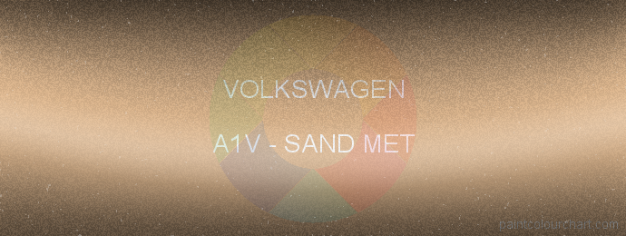 Volkswagen paint A1V Sand Met