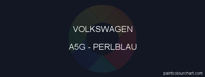 Volkswagen paint A5G Perlblau