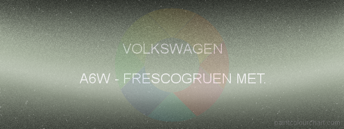 Volkswagen paint A6W Frescogruen Met.