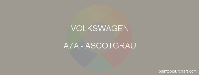 Volkswagen paint A7A Ascotgrau