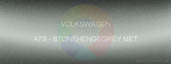 Volkswagen paint A7S Stonehengegrey Met.