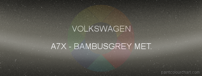 Volkswagen paint A7X Bambusgrey Met.