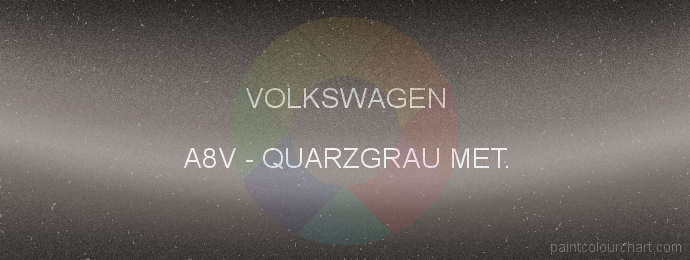 Volkswagen paint A8V Quarzgrau Met.