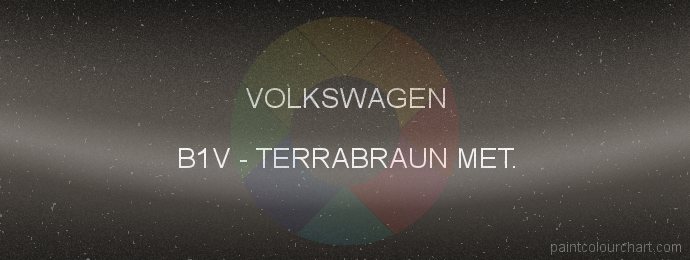 Volkswagen paint B1V Terrabraun Met.