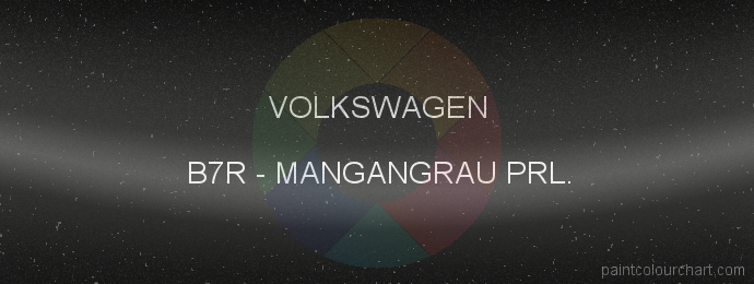 Volkswagen paint B7R Mangangrau Prl.