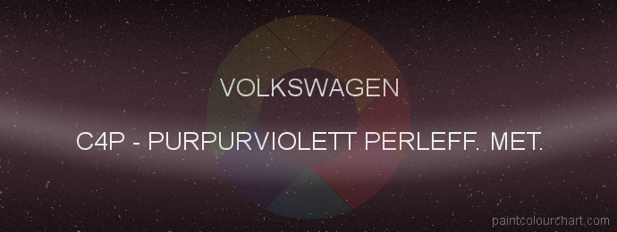 Volkswagen paint C4P Purpurviolett Perleff. Met.