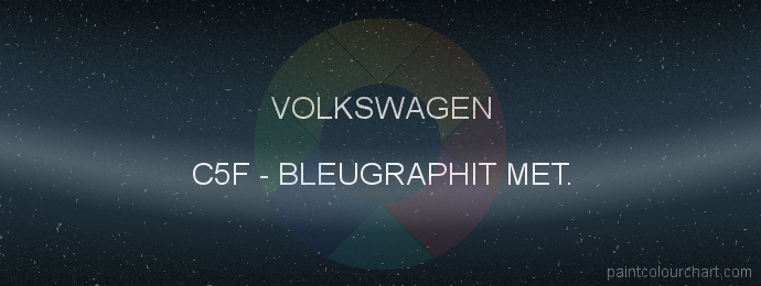 Volkswagen paint C5F Bleugraphit Met.