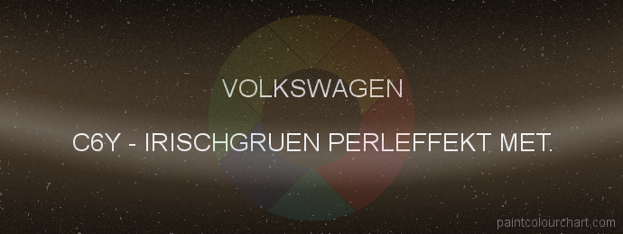 Volkswagen paint C6Y Irischgruen Perleffekt Met.