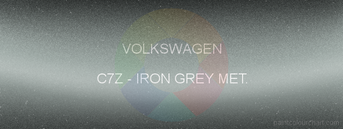 Volkswagen paint C7Z Iron Grey Met.