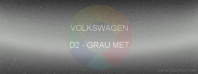 Volkswagen paint D2 Grau Met.