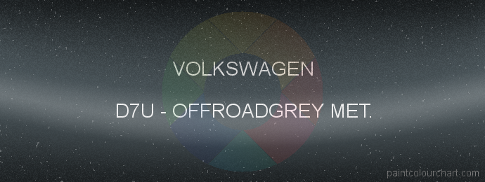 Volkswagen paint D7U Offroadgrey Met.