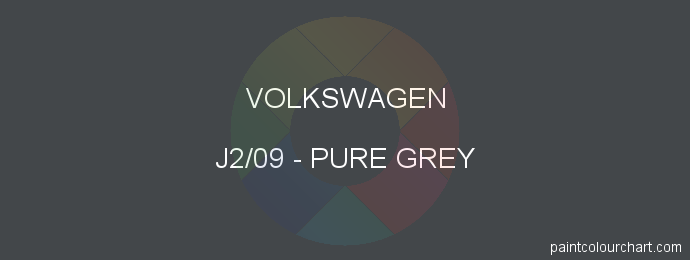Volkswagen paint J2/09 Pure Grey