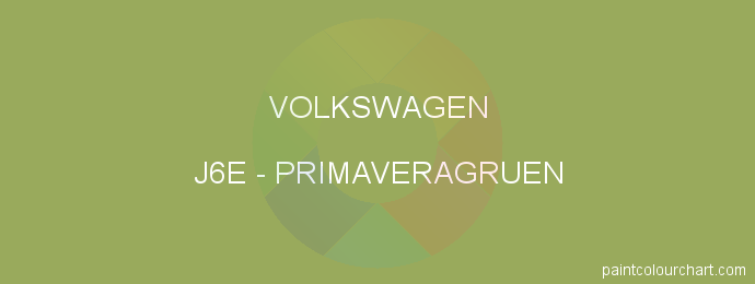 Volkswagen paint J6E Primaveragruen