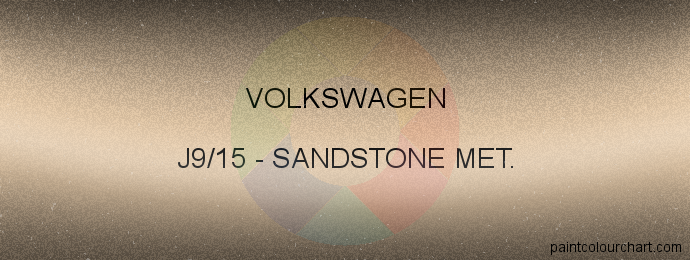 Volkswagen paint J9/15 Sandstone Met.