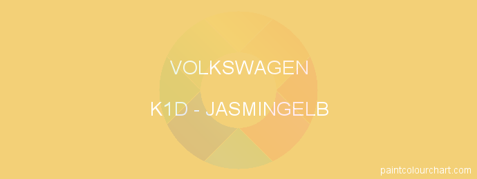 Volkswagen paint K1D Jasmingelb