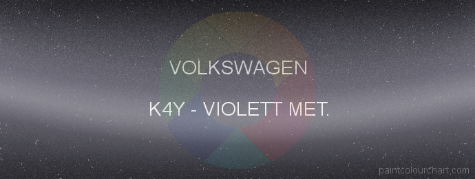 Volkswagen paint K4Y Violett Met.