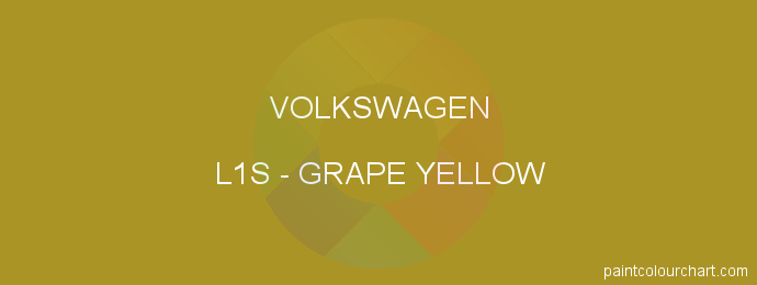 Volkswagen paint L1S Grape Yellow