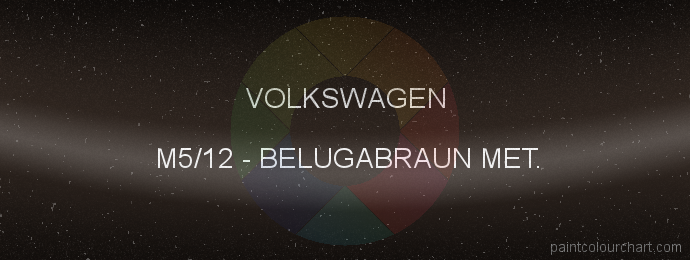 Volkswagen paint M5/12 Belugabraun Met.