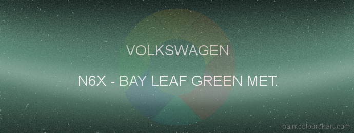 Volkswagen paint N6X Bay Leaf Green Met.