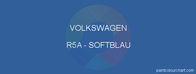 Volkswagen paint R5A Softblau