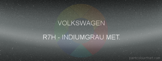 Volkswagen paint R7H Indiumgrau Met.