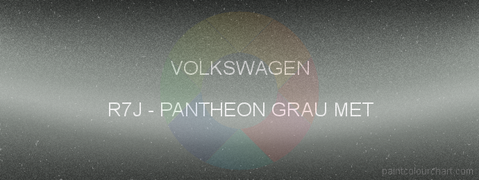 Volkswagen paint R7J Pantheon Grau Met
