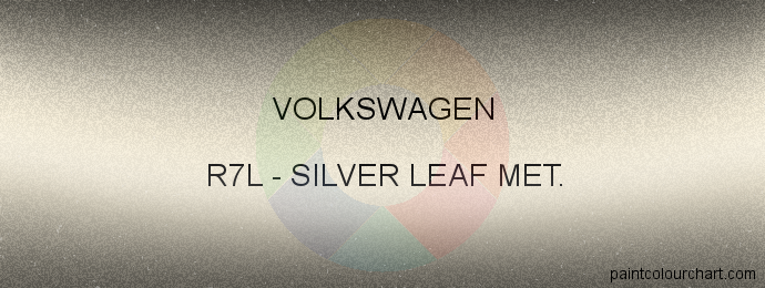 Volkswagen paint R7L Silver Leaf Met.