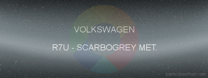 Volkswagen paint R7U Scarbogrey Met.