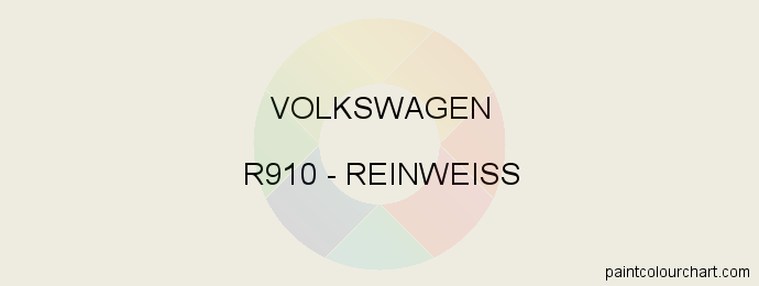Volkswagen paint R910 Reinweiss