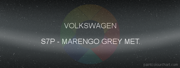 Volkswagen paint S7P Marengo Grey Met.