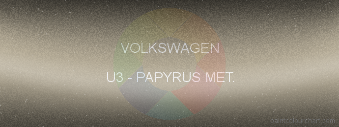 Volkswagen paint U3 Papyrus Met.