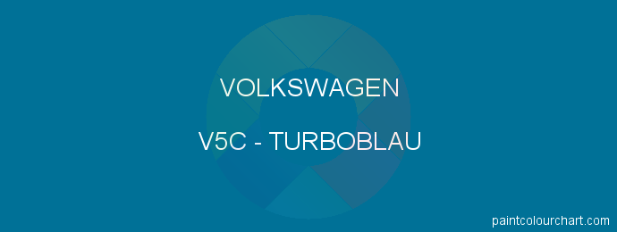 Volkswagen paint V5C Turboblau