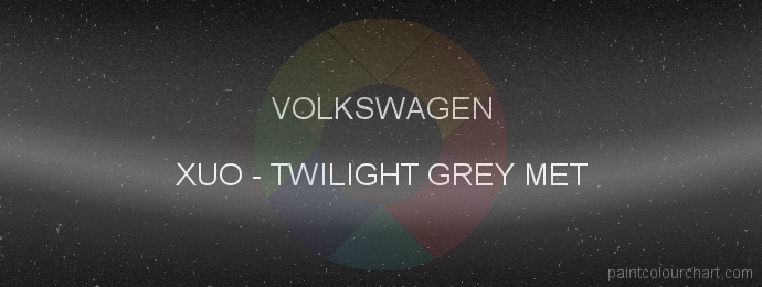 Volkswagen paint XUO Twilight Grey Met