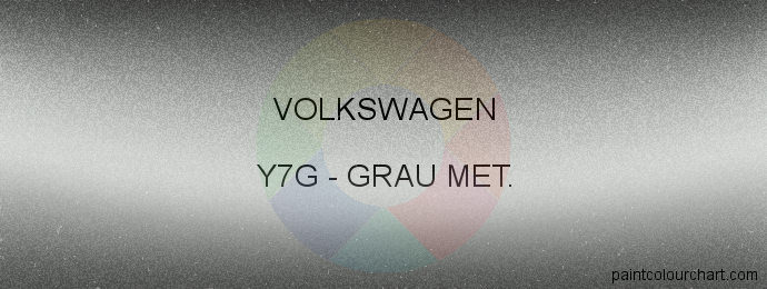 Volkswagen paint Y7G Grau Met.