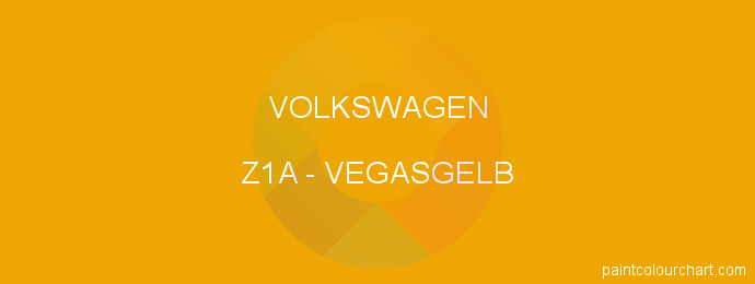 Volkswagen paint Z1A Vegasgelb