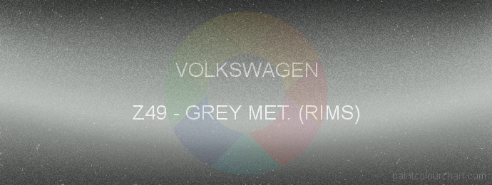 Volkswagen paint Z49 Grey Met. (rims)