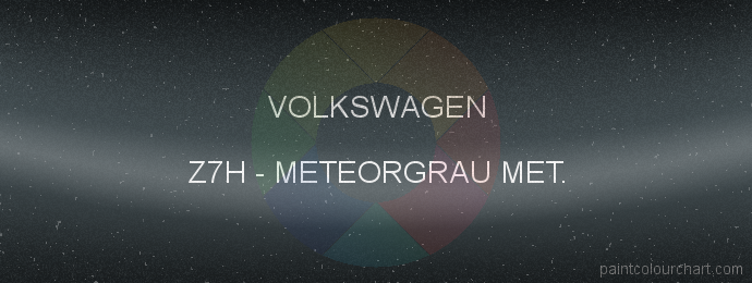 Volkswagen paint Z7H Meteorgrau Met.