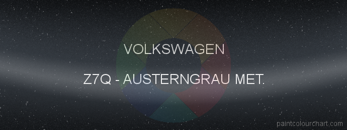 Volkswagen paint Z7Q Austerngrau Met.