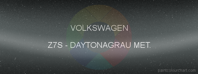 Volkswagen paint Z7S Daytonagrau Met.