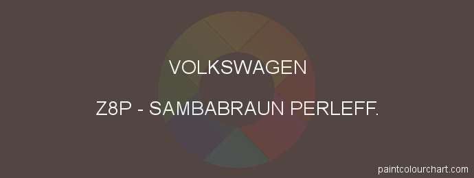 Volkswagen paint Z8P Sambabraun Perleff.