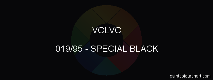 Volvo paint 019/95 Special Black