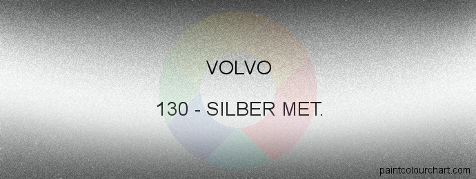 Volvo paint 130 Silber Met.