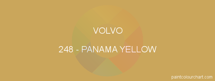 Volvo paint 248 Panama Yellow