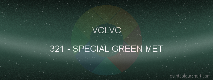 Volvo paint 321 Special Green Met.