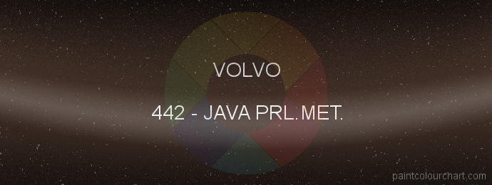 Volvo paint 442 Java Prl.met.