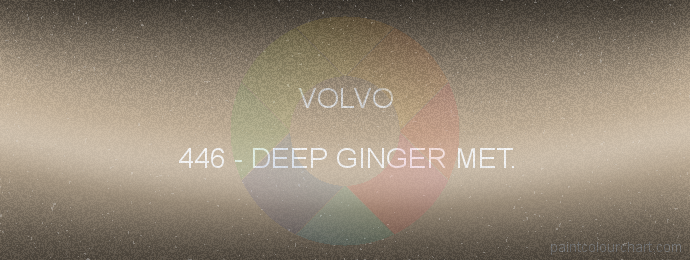 Volvo paint 446 Deep Ginger Met.